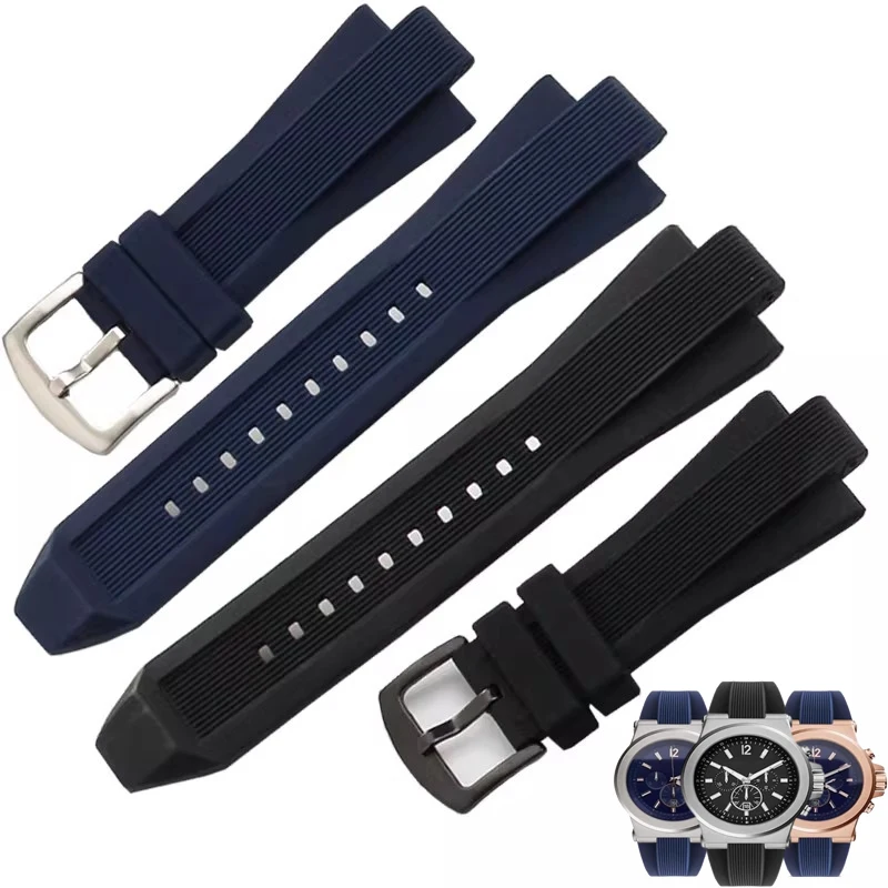 Фото Резиновый ремешок для часов Michael Kors MK8184 MK8152 MK9020 MK8730 MK8761 8295 8296 8445, мужской силиконовый ремешок для часов MK №5