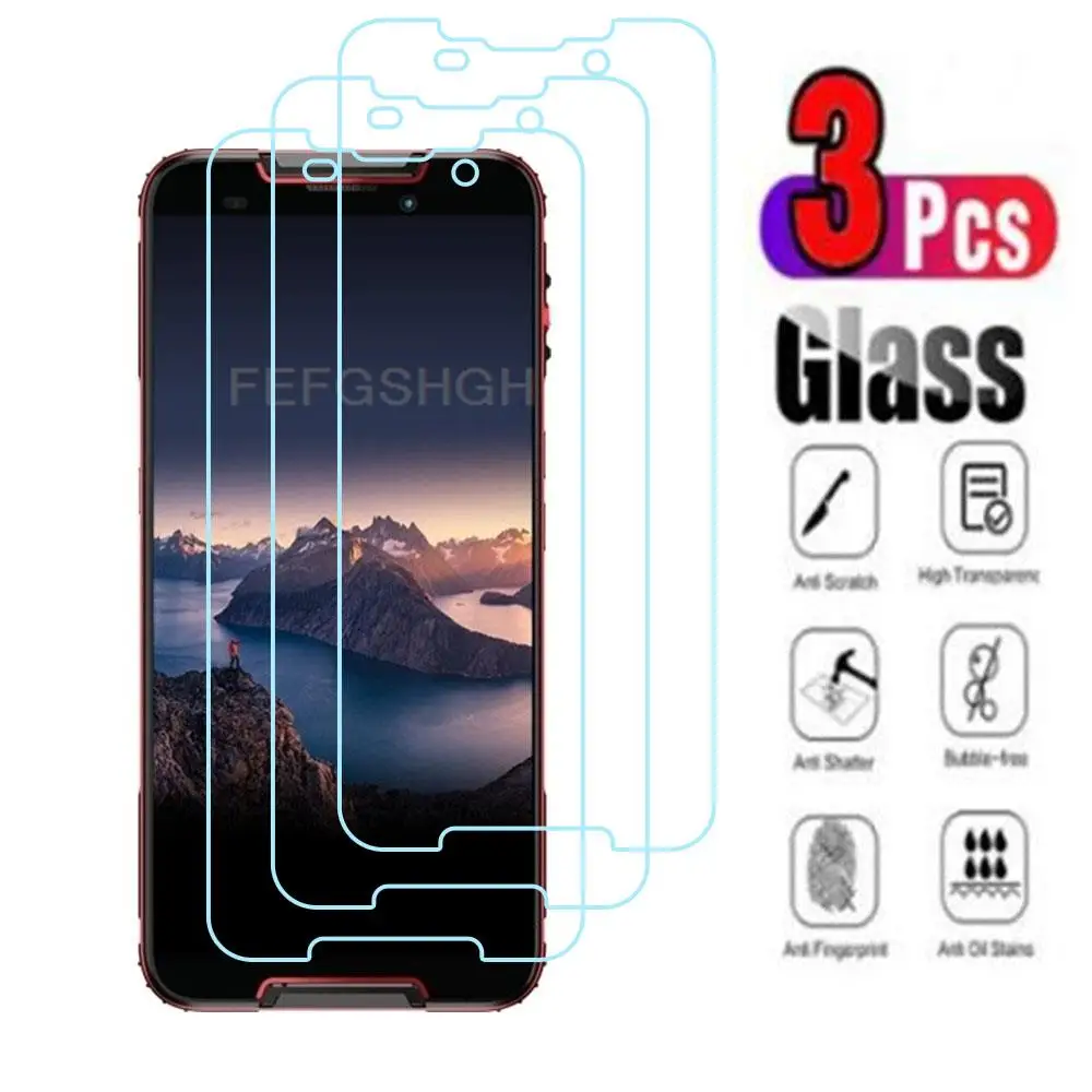 

3Pcs 9H Original Premium Tempered Glass For Cubot Quest 5.5" Screen Protector Toughened protective Glass film Case cover
