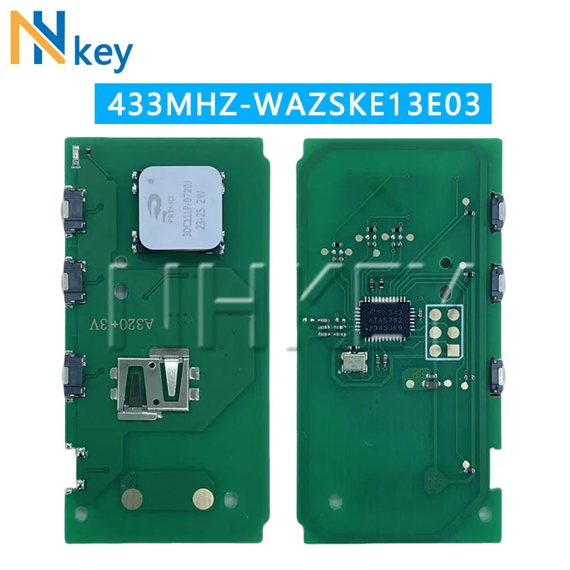 Фото Чип NH KEY ID49 315/433 МГц WAZSKE13D03/WAZSKE13E03, автомобильный ключ-пульт для Mazda 3, 6, CX3, CX5, CX9, CX50, CX90, MX-5, Axela 2, Miata 2019-2023 №3
