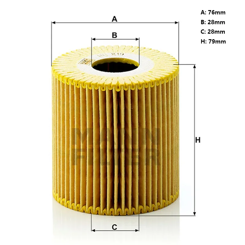 Автомобильный масляный фильтр MANN FILTER HU819x модель C70 S60 S80 XC90 / Sport 1275810-8 1275810 1275811 1275811-6