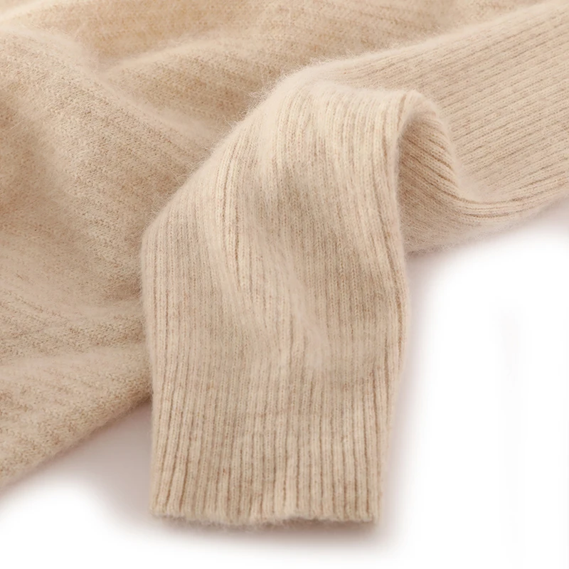 100% норковая кашемировая юбка осень-зима новая женская одежда вязаный пуловер с