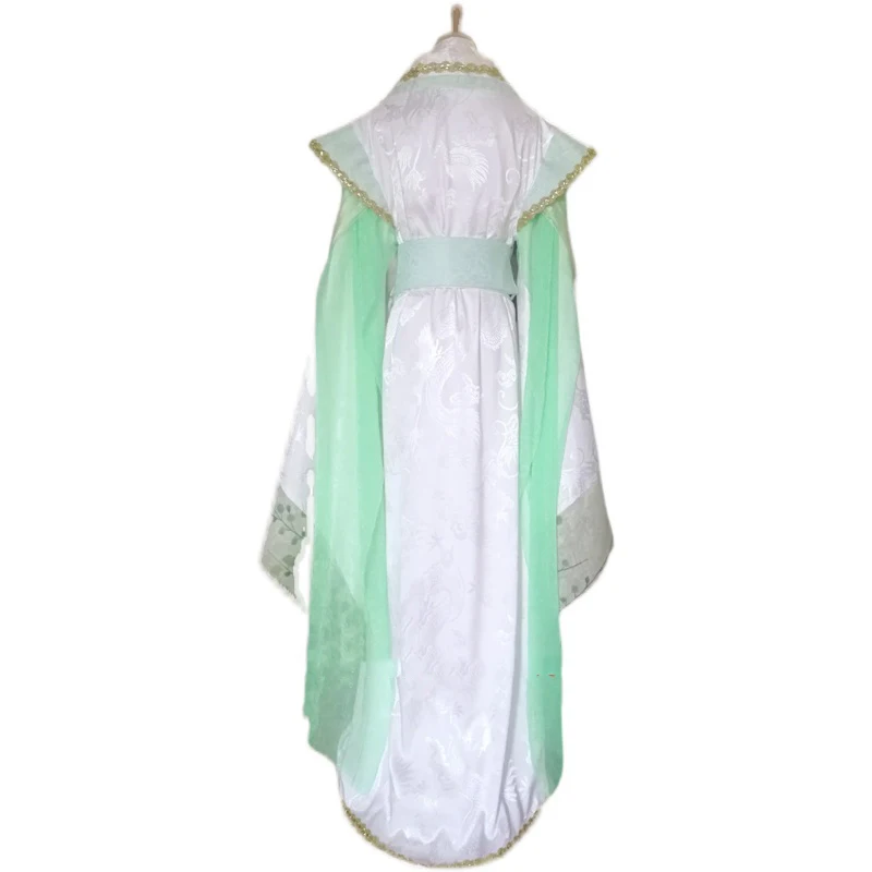 Светильник-зеленые мужские романы для косплея Hanfu оригинальные летние наряды