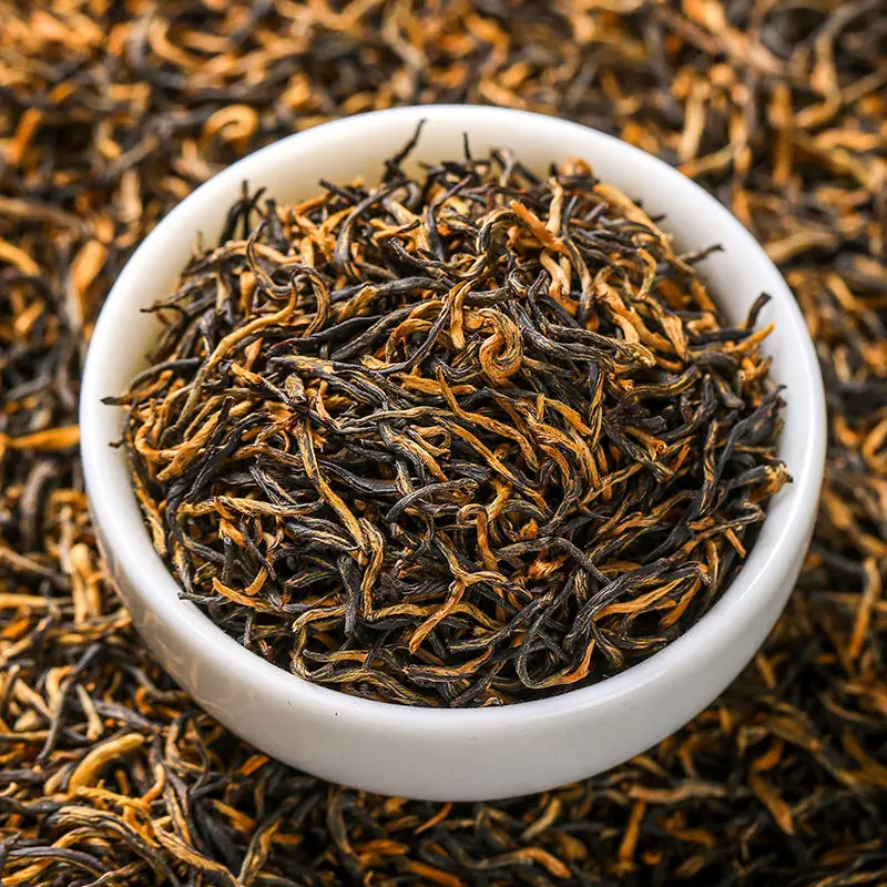 

2022 China Black Tea Top Jinjunmei Warm stomach health Red Tea 500g no teapot