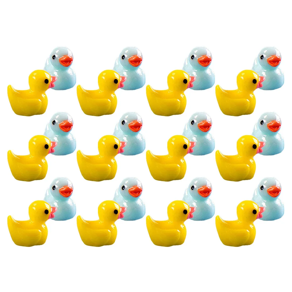 

Duck Mini Figurine Bird Resin Statue Animal Miniature Tiny Ducks Garden Ornament Charms Sculpture Figure Landscape Yuanyang