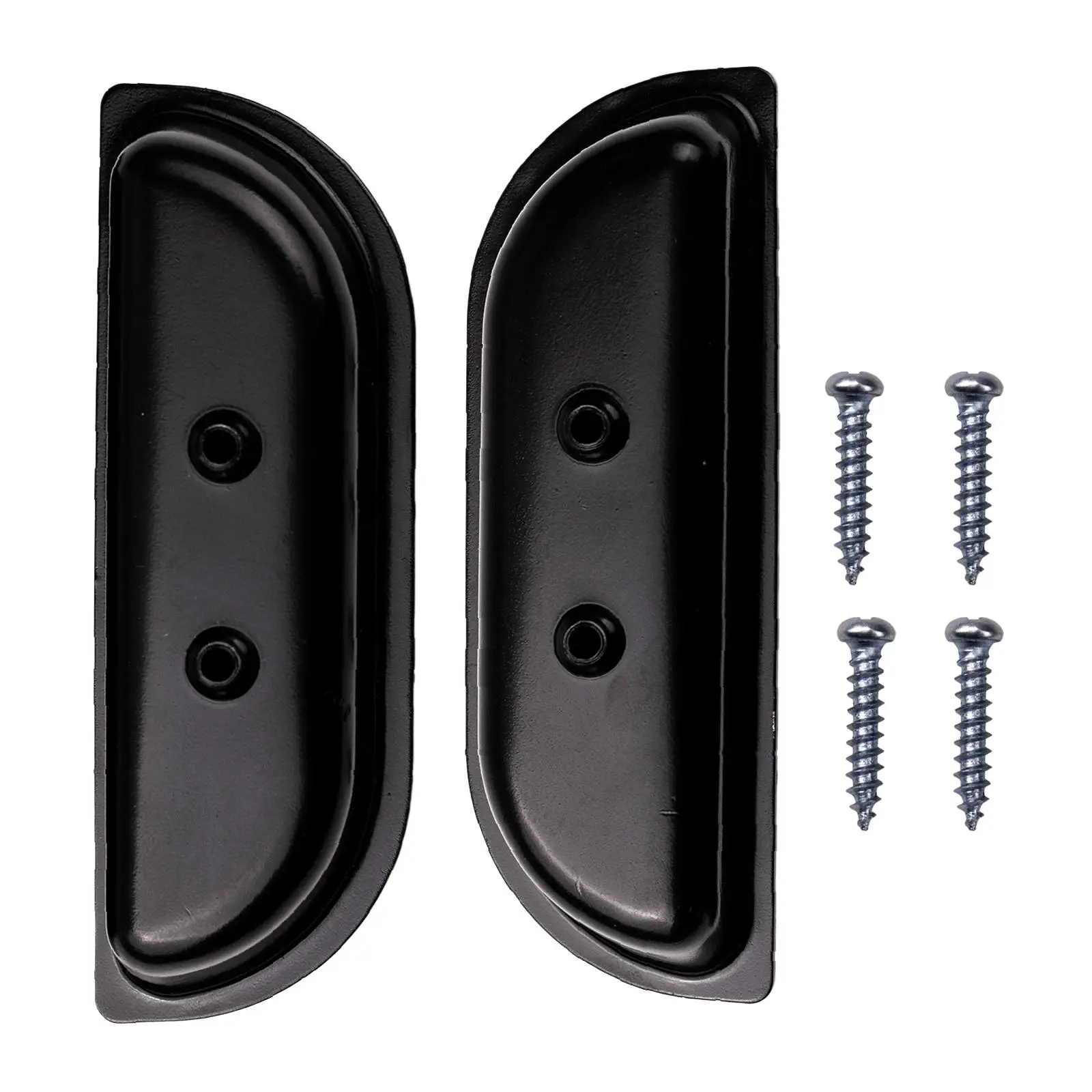 Auto Door Panel Arm Rest Cups Panels Armrest Lid Pad Handle Cover Black