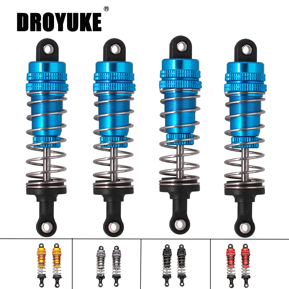 

4 шт., регулируемые амортизаторы для Wltoys 144001 124019 124018