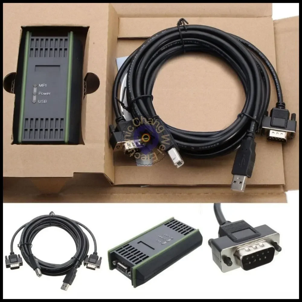 CNC 6ES7972-0CB20-0XA0 адаптер для ПК USB-кабель ПЛК Siemens S7-200/300/400 RS485 Profibus MPI/PPI 9-контактный