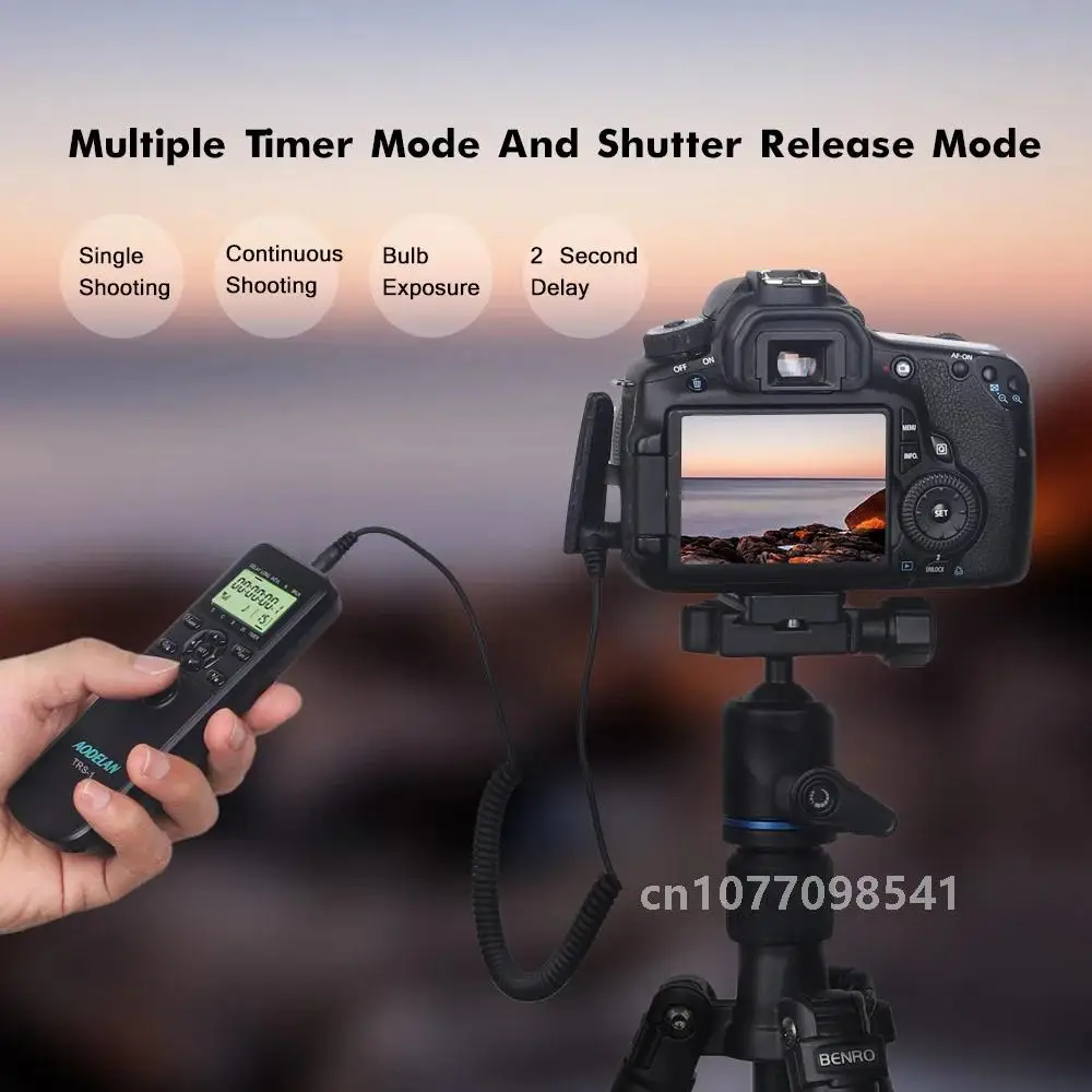 AODELAN TRS-1 таймер с дистанционным управлением спуск затвора для камер Canon Nikon Sony