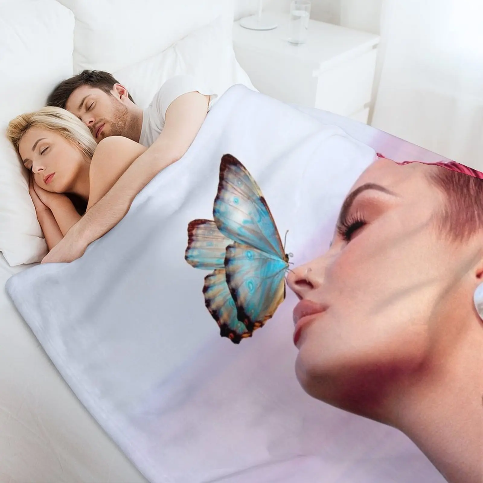 Деми Ловато - теперь я свобода на полете (смарт-магазин) Плед заказ Красивые аниме