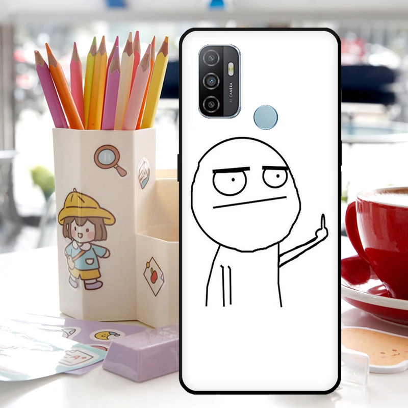 Чехол для OPPO A74 A54 A94 A5 A9 A31 A53 A53S A52 A72 A1K A15 A3S A5S A83 A91 |