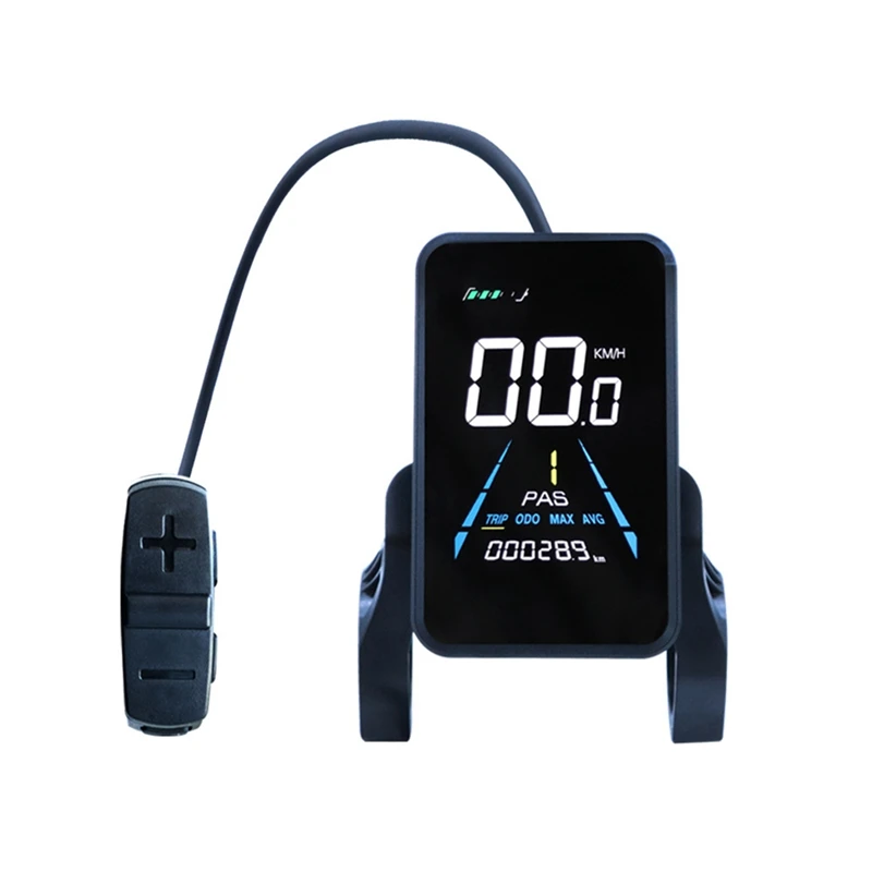 

1 Piece Electric Bike Display Black 36V-72V Waterproof LCD Display NC-81F Electric Bike Panel Dashboard,Waterproof Connector