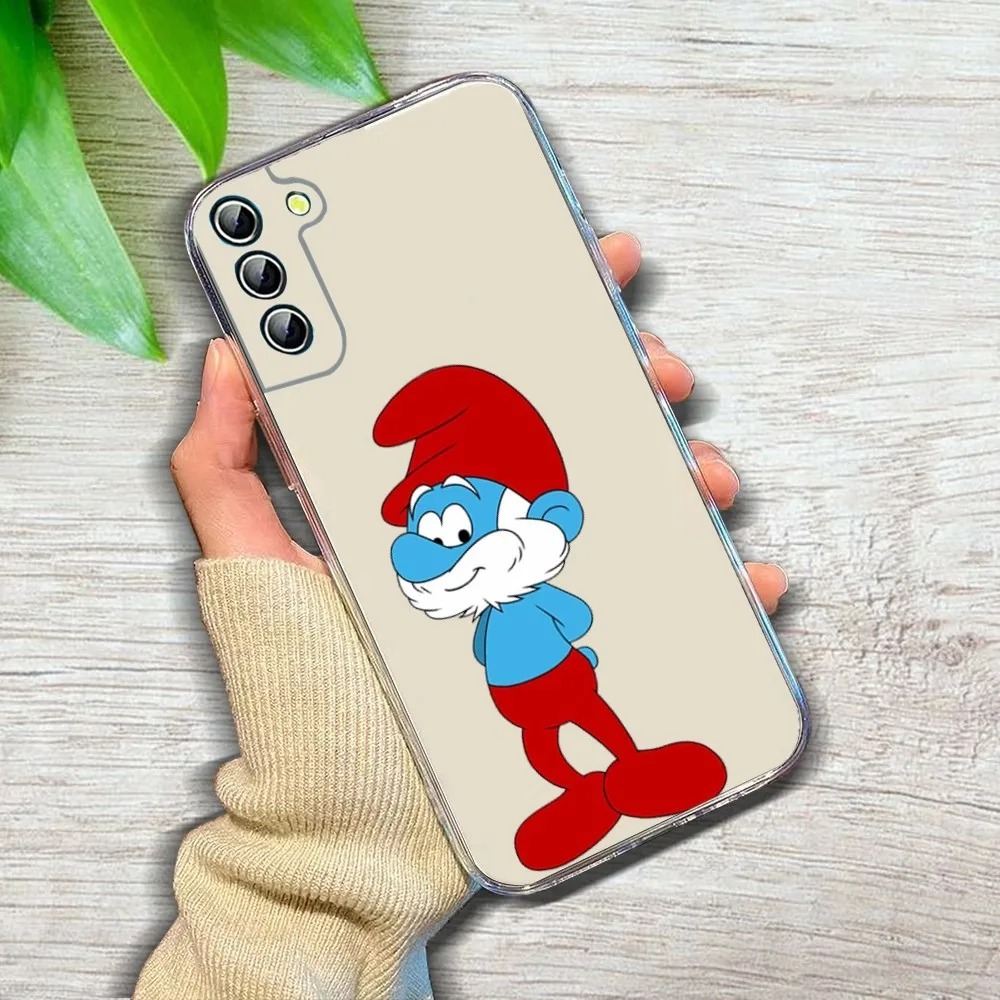 Чехол для телефона Cartoon The S-smurfs Samsung GalaxyA 10 20 30 50s 70 51 52 71 4g 12 31 21 S Plus Ultra