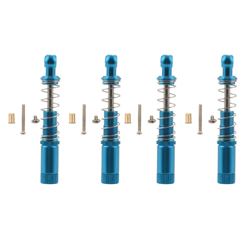 

4Pcs Metal Shock Absorber Damper For WPL C14 C24 C24-1 C34 C44 1/16 RC Car Upgrade Parts Accessories