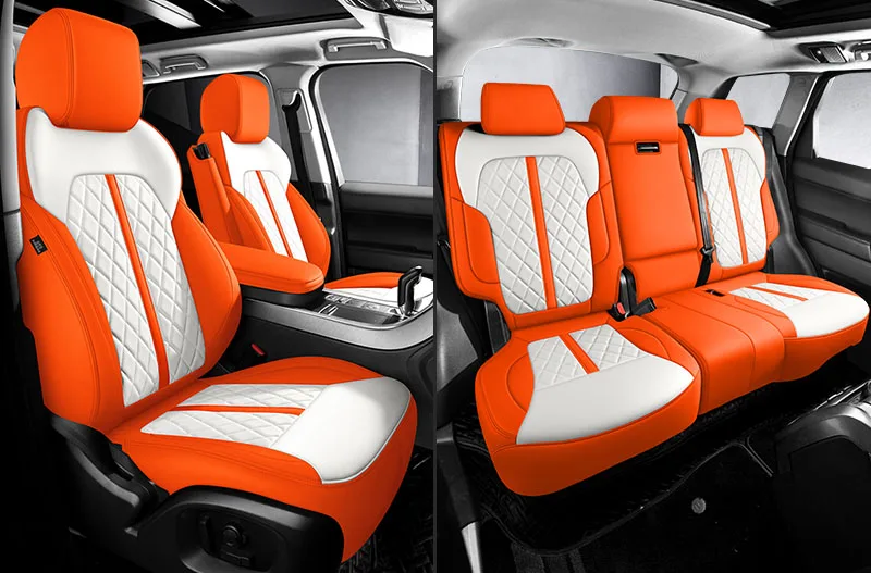 Кожаные чехлы для автомобильных сидений Mercedes Benz W203 W205 W211 W212 Cla W204 Ml W164 Glk W176 W177