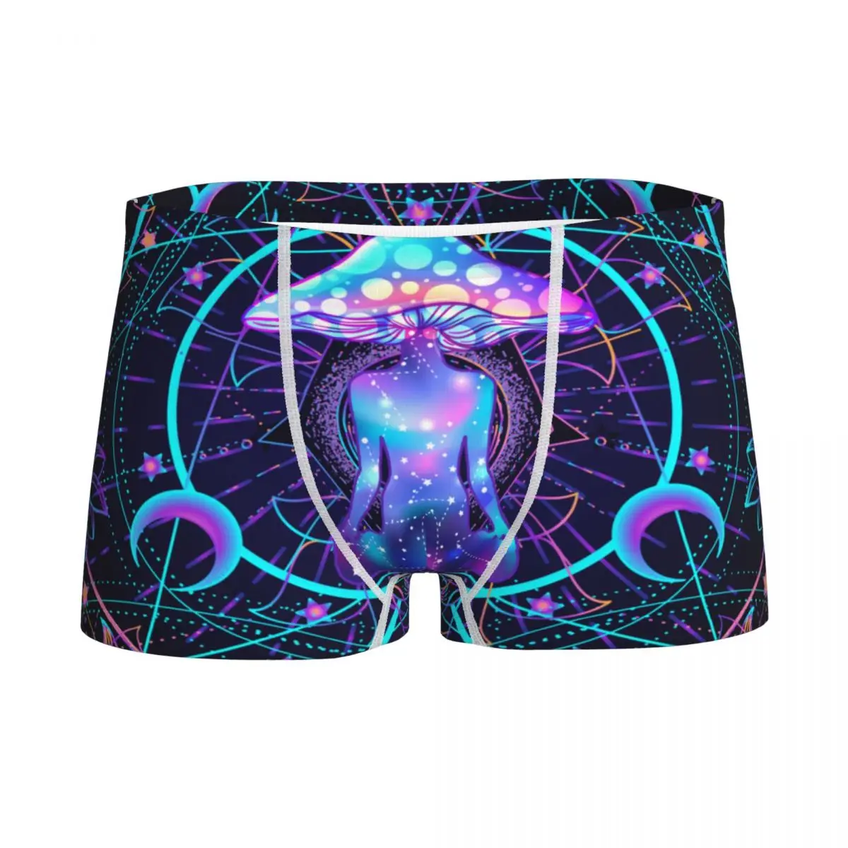 

Psychedelic Magic Mushrooms Boys Underwear Children Kids Shorts Panties Soft Briefs Men Fashion Boxer Underpants