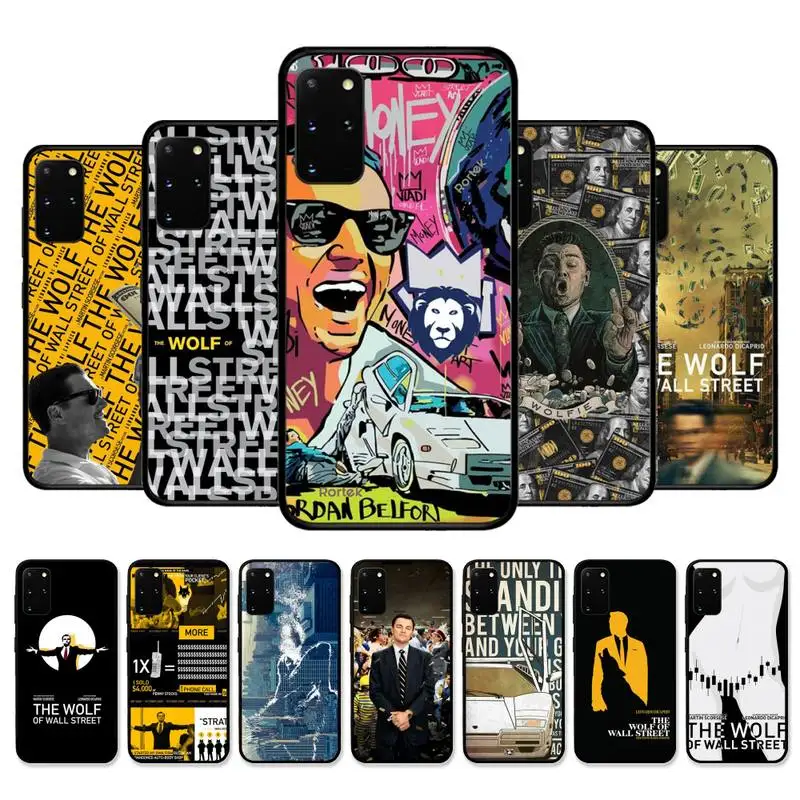 

The Wolf of Wall Street Movie Phone Case for Samsung S10 21 20 9 8 plus lite S20 UlTRA 7edge cover