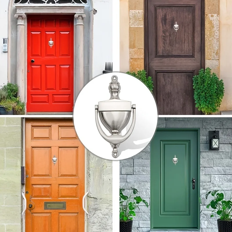 Винтажный Черный Дверной Молоток 6 3 X 15 0 51 Дюйма Матовая Никелевая Отделка Для