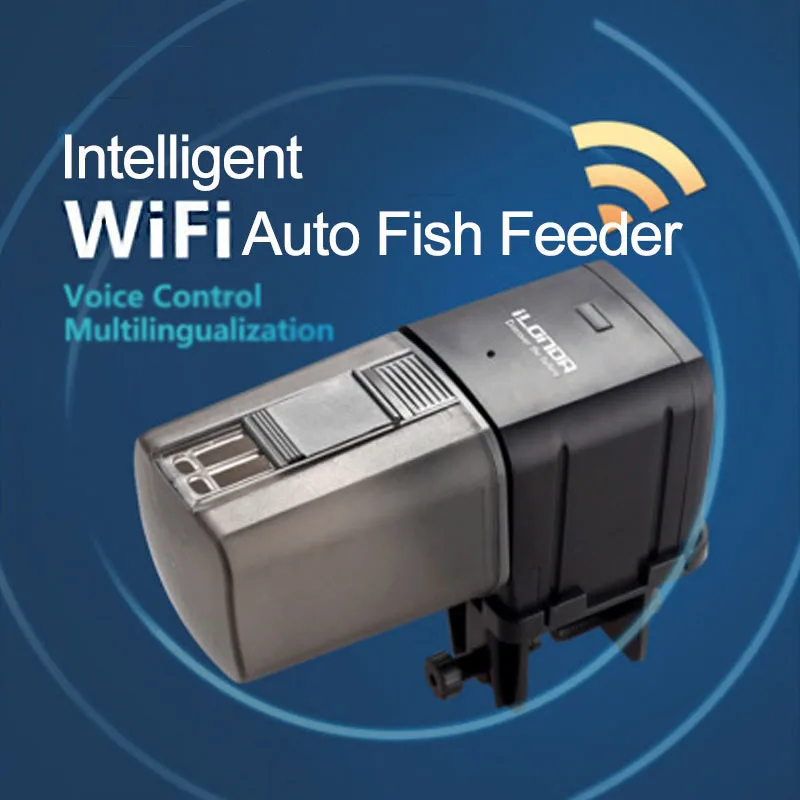 

Автоматическая кормушка для аквариума с таймером и Wi-Fi