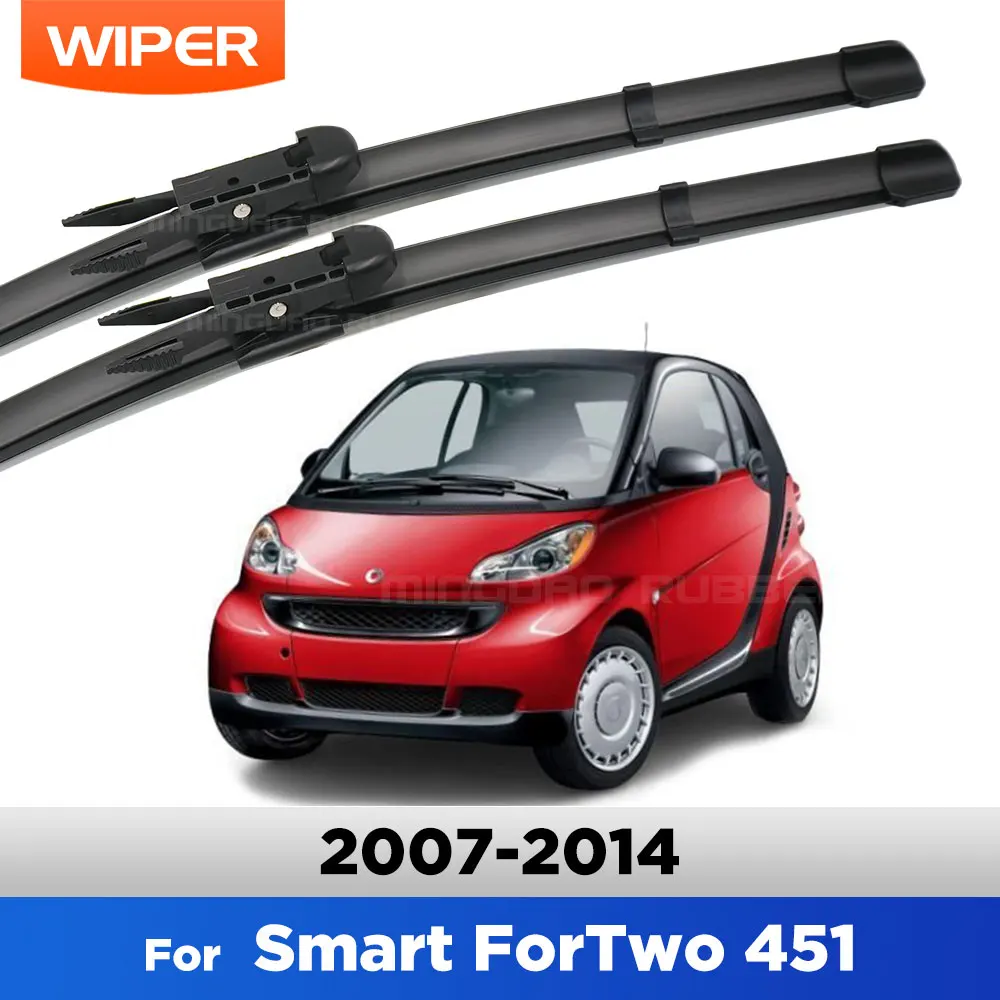 

Для Smart ForTwo W451 2007-2014 стеклоочиститель с левым рулем, передние щетки стеклоочистителя, лобовое стекло, окно, автомобильные щетки от дождя 23 "+ 21"