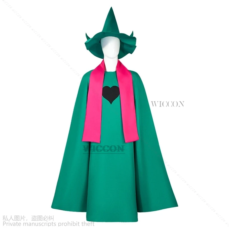 Игра Deltarune Cos Ralsei Spanton косплей фантастическая шляпа искусственная Маскировка