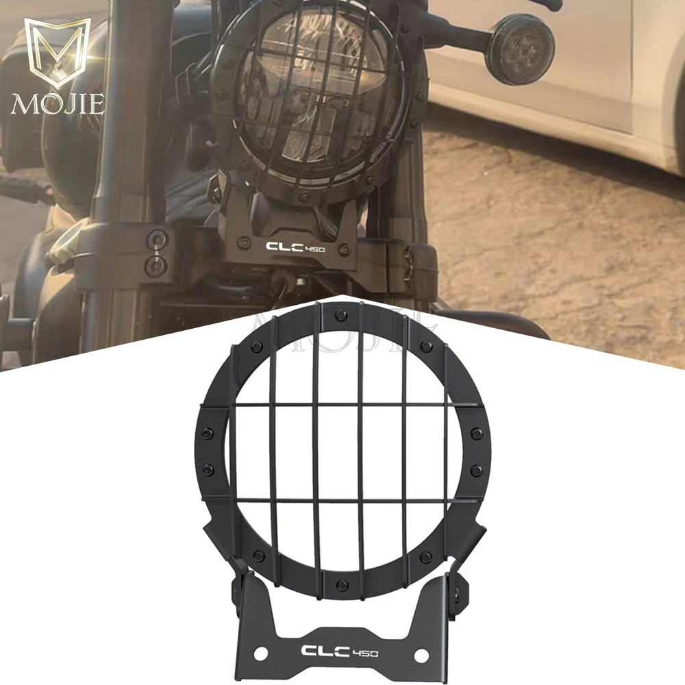 Защита противотуманной фары для мотоцикла CNC защитная решетка CFMOTO CLC 450 Bobber 450CL-C