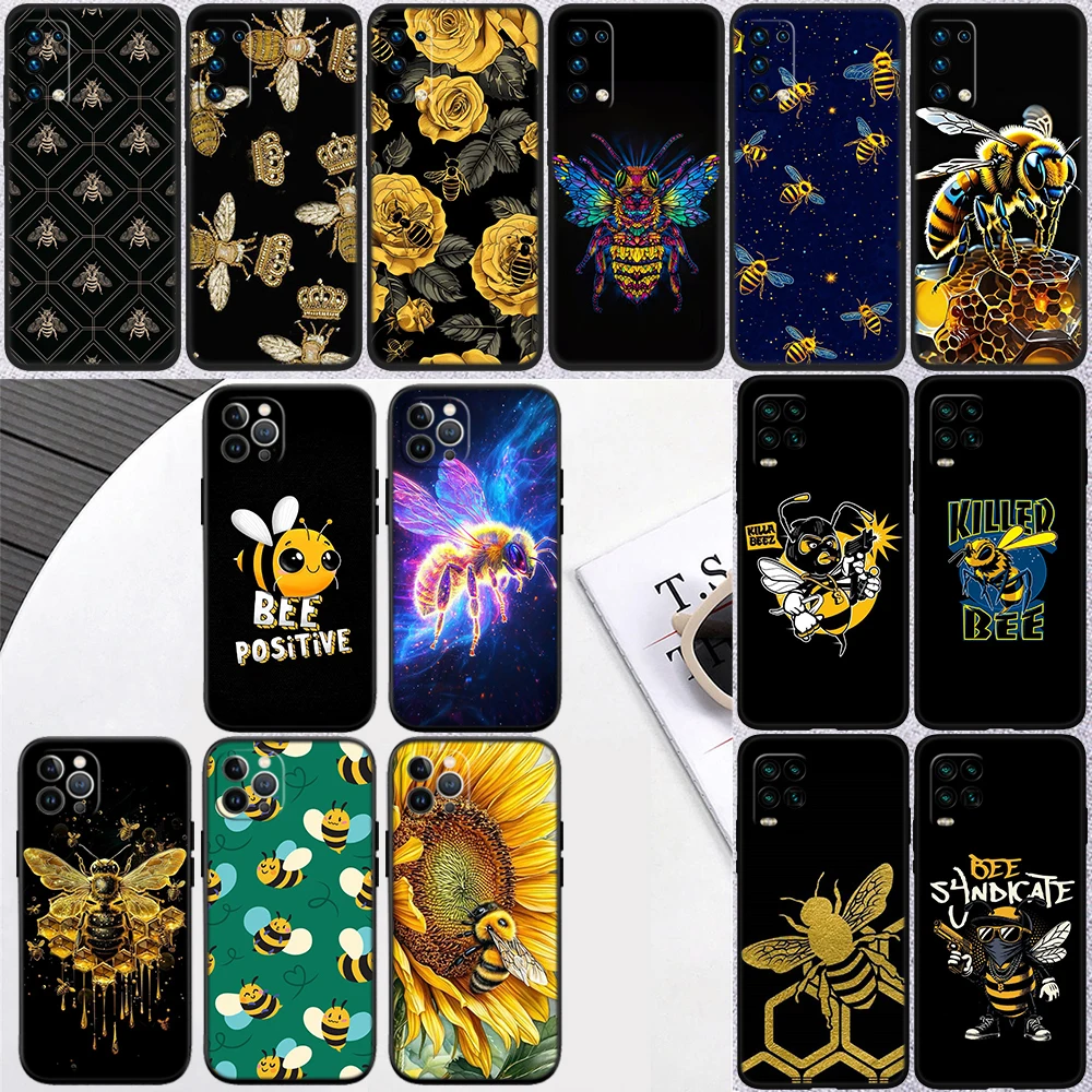 Фото Новый высококачественный чехол для телефона IO6 Art Bees Cartoon для iPhone SE XS XR 17 16E 12 11 Pro Max Mini Air №2