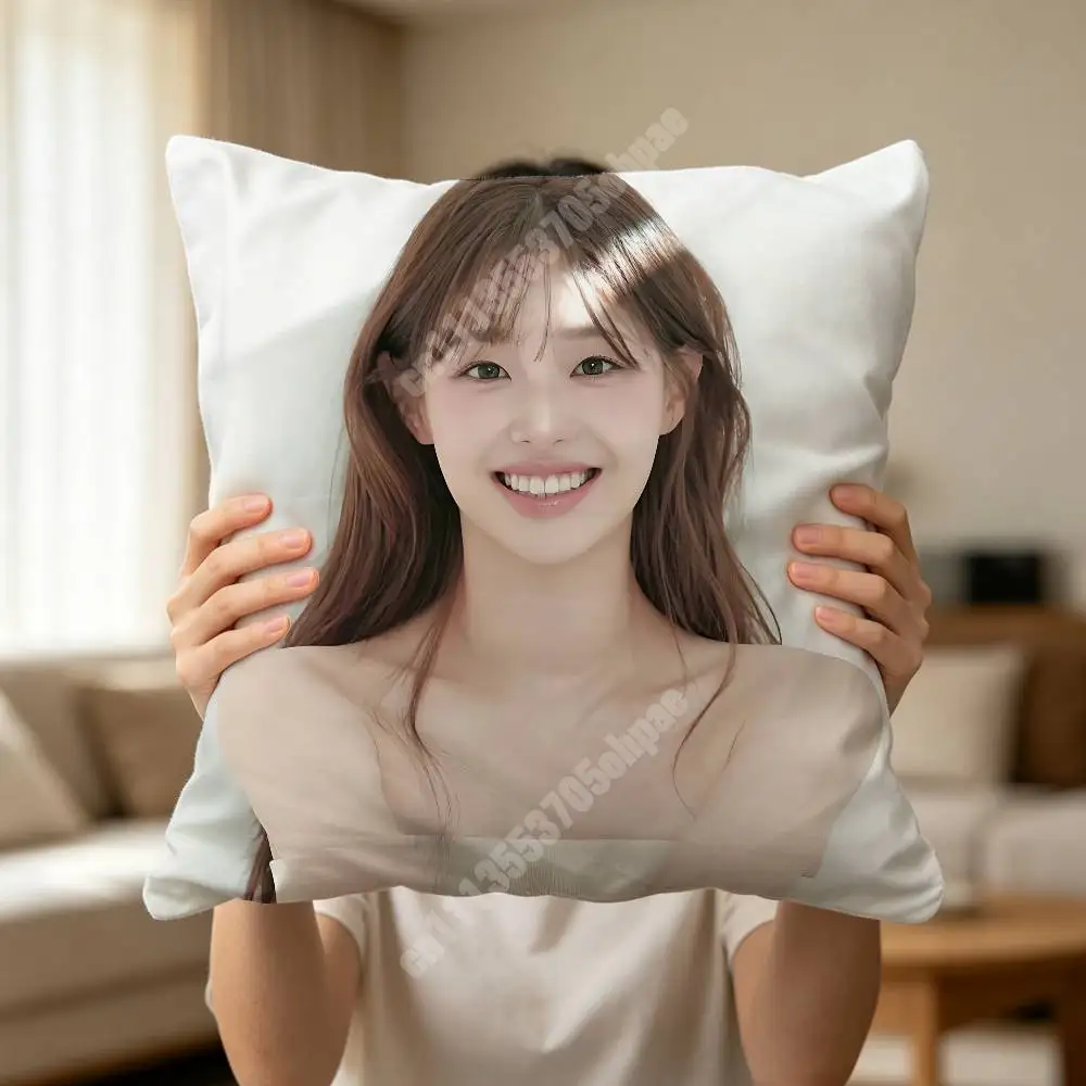 Чехол для подушкидекоративной подушки Kpop C-Chuu Singer K-Kim J-Jiwoo для дивана, уютный акцент для спальни, декор для студии (art.: 3920dc64f0ea0) - 3920dc64f0ea0