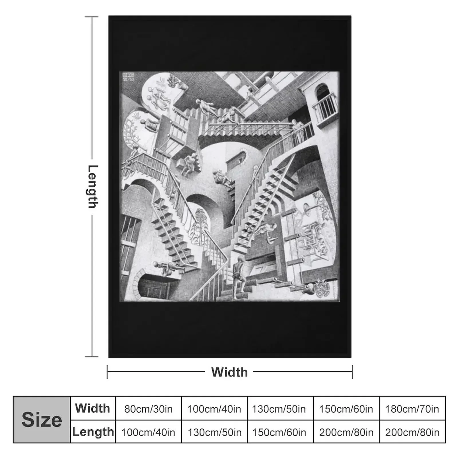 Футболка Mc Escher одеяло MC утяжеленное очень большое мягкие клетчатые одеяла