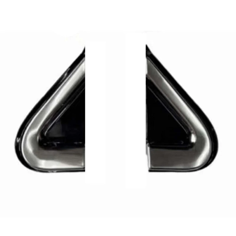 Автомобильное хромированное переднее окно треугольная пластина декоративная