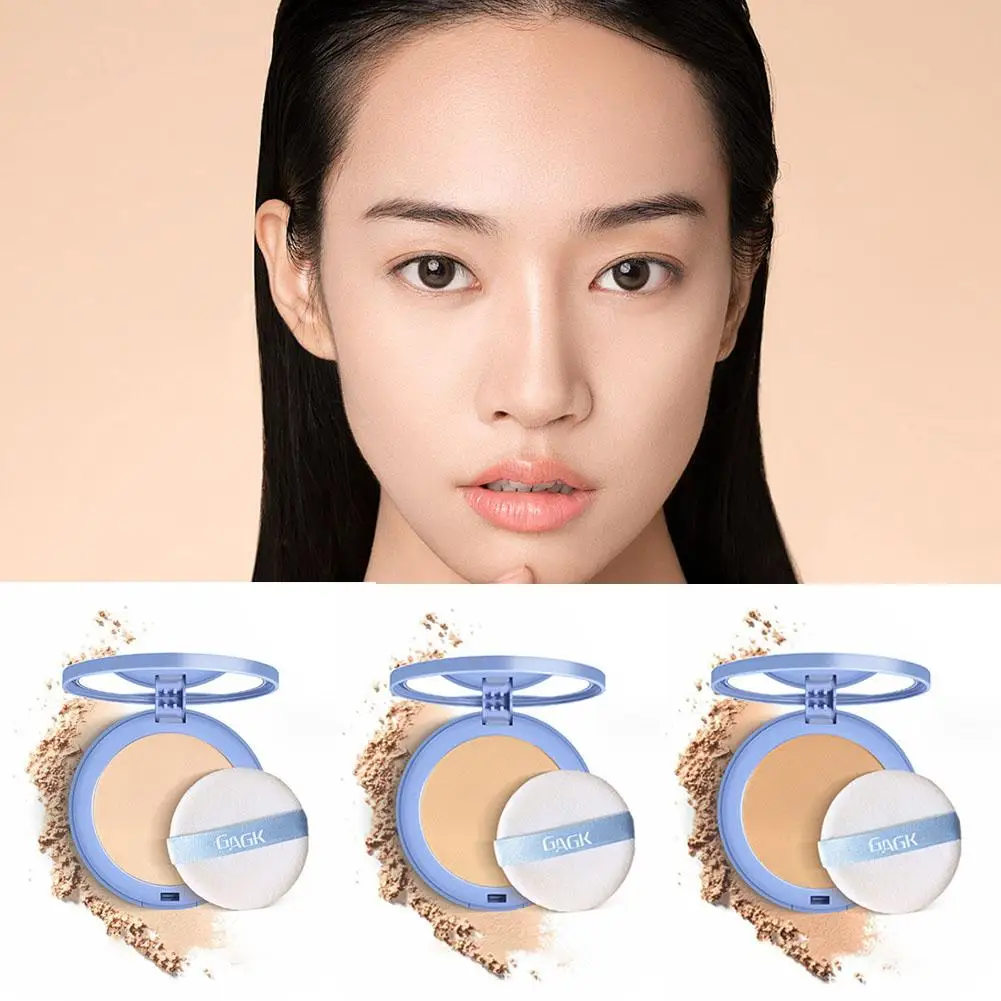Компактная пудра для женского макияжа жирной основы натурального цвета влажная