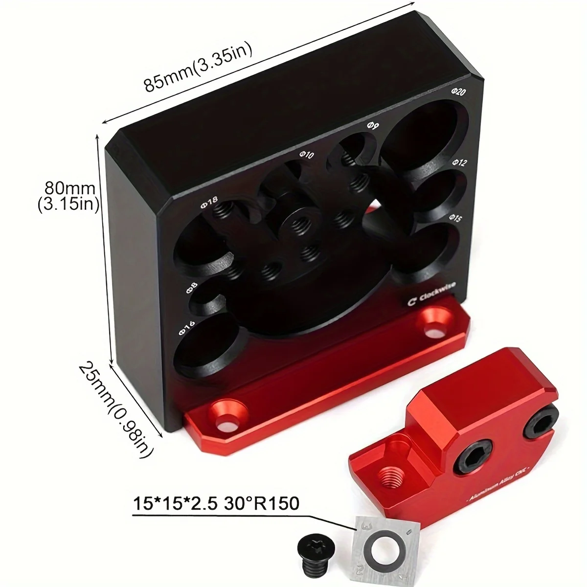 Регулируемое Сверло С Круглым Хвостовиком Твердосплавное Лезвие