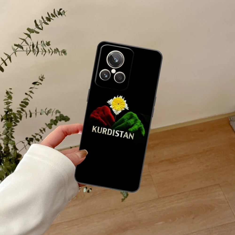 Чехол для мобильного телефона с изображением флага Курдистана Realme GT 2 9i 8i 7i Pro X50 X2