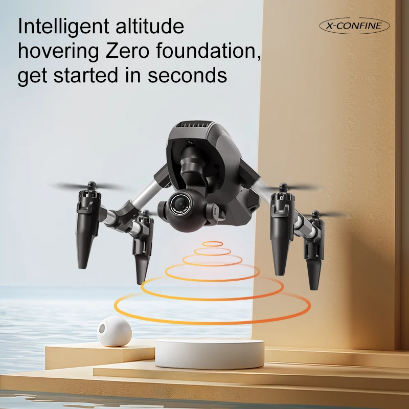 4DRC Новый мини-дрон V38 8K HD камера Удержание высоты WIFI FPV Вертолет с дистанционным