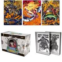 one piece card collection playing board games carts paper kids toys anime gift table christmas brinquedo