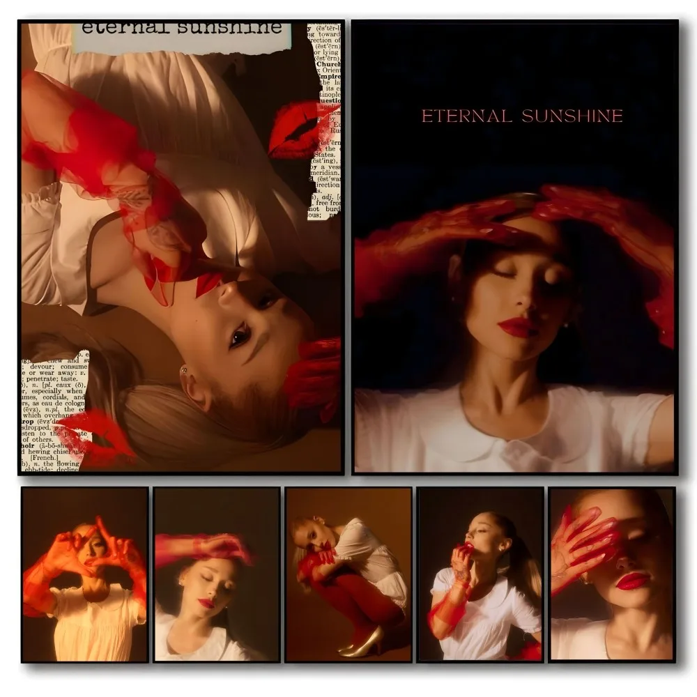 Гранде вечный солнечный свет A-Ariana Singer самоклеящаяся искусство Декор стен для