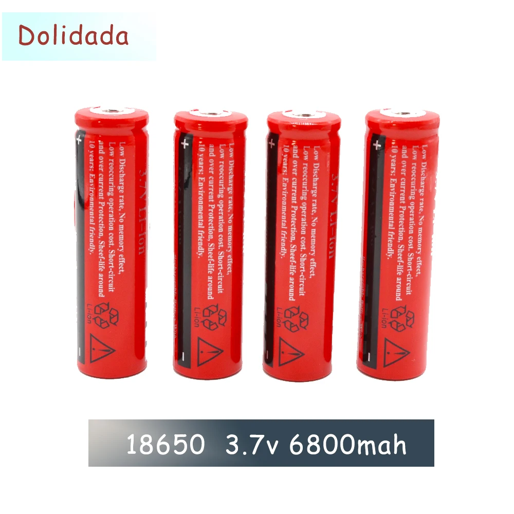 

Литий-ионная аккумуляторная батарея 18650, 3,7 в, 6800 мА/ч