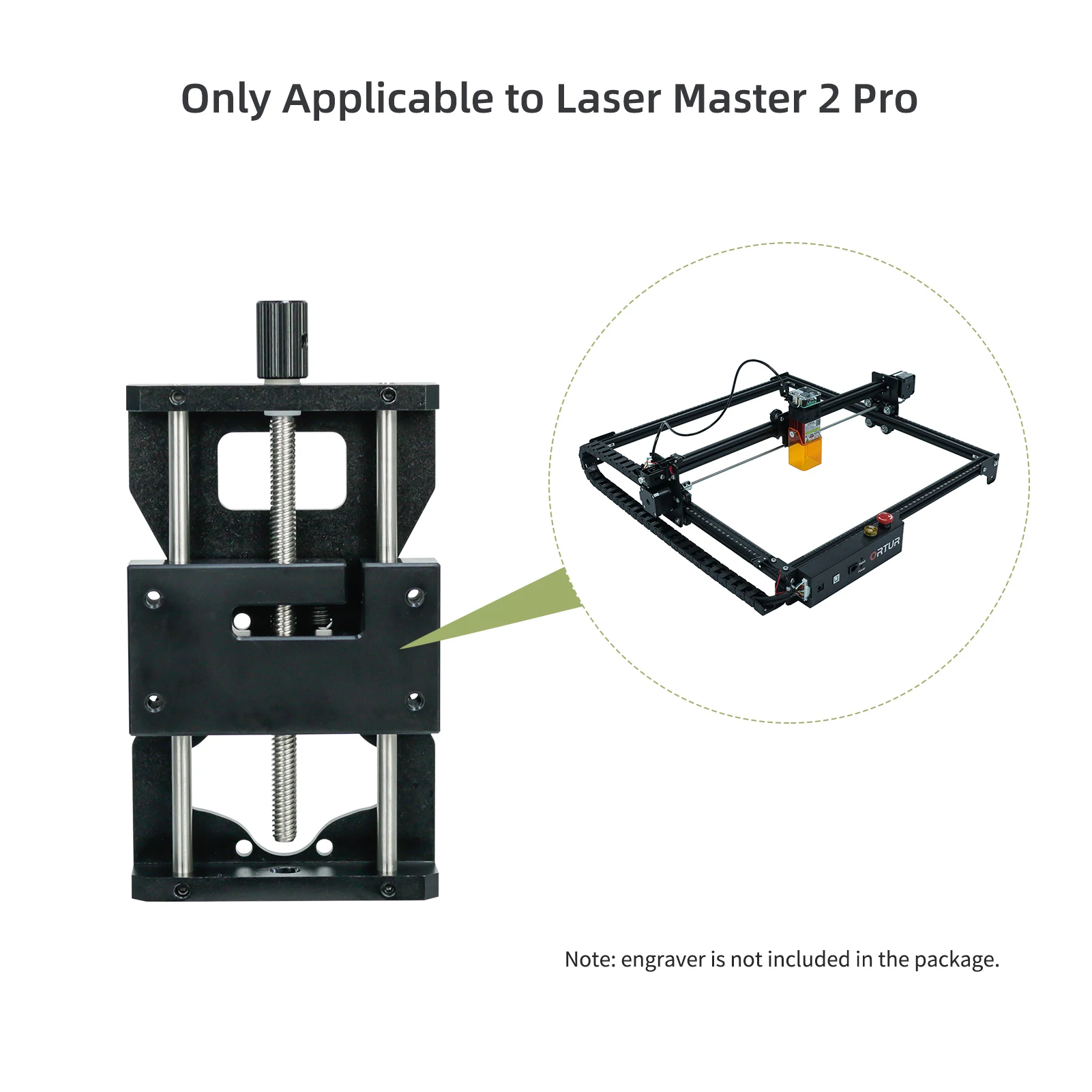 

Дополнительный аксессуар Ortur Laser Master 2 PRO, регулируемое подъемное устройство по оси Z