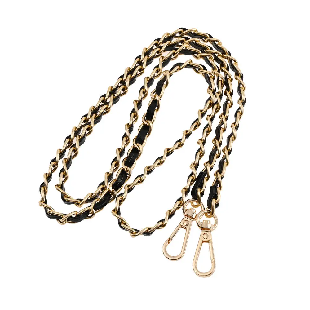 

118cm Purse Chain Strap Crossbody Handbag Chains Replacement Leather Shoulder Bag Chain Straps Diy Women Girl Bag Part Accessory