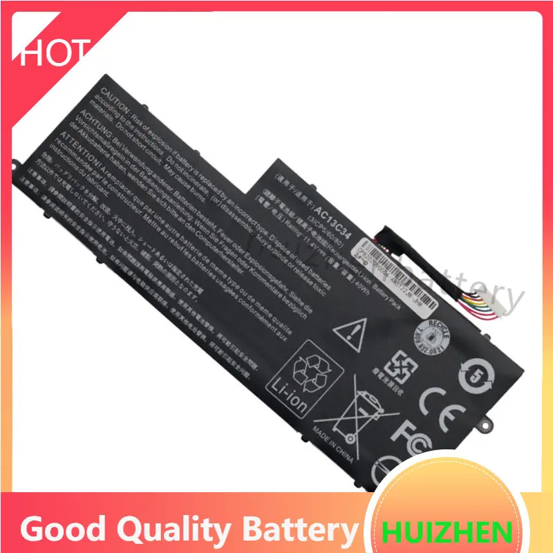 

Новый аккумулятор для ноутбука Acer Aspire V5-122p MS2377 AC13C34
