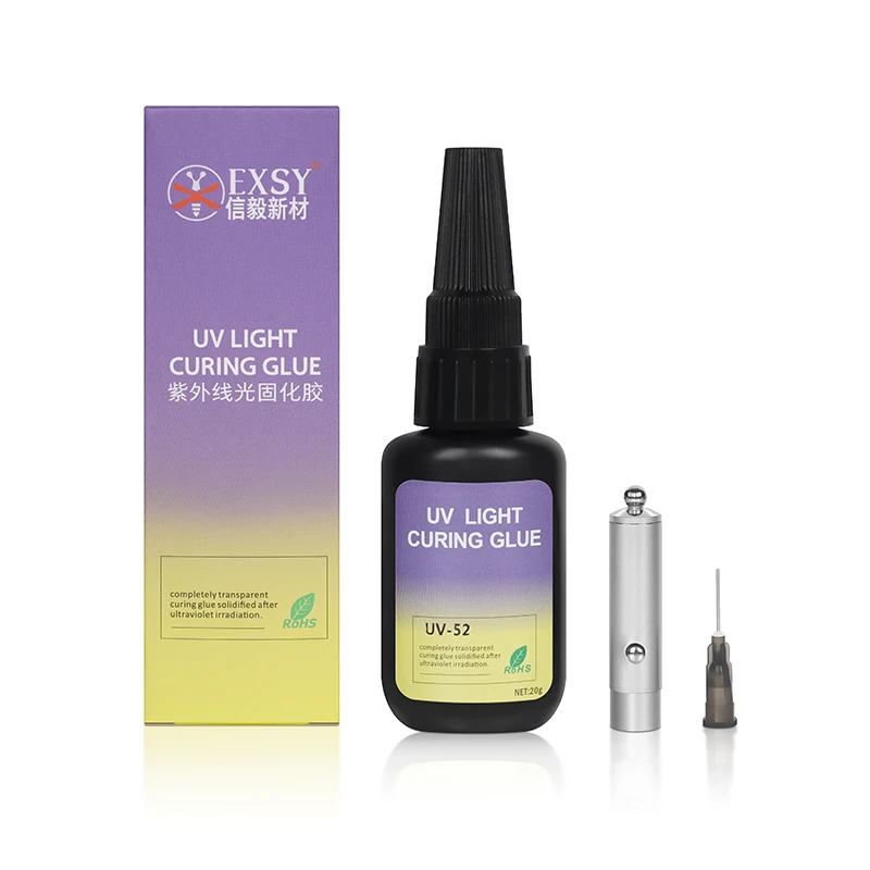 Рисунок 2 - УФ клей с черным светильник