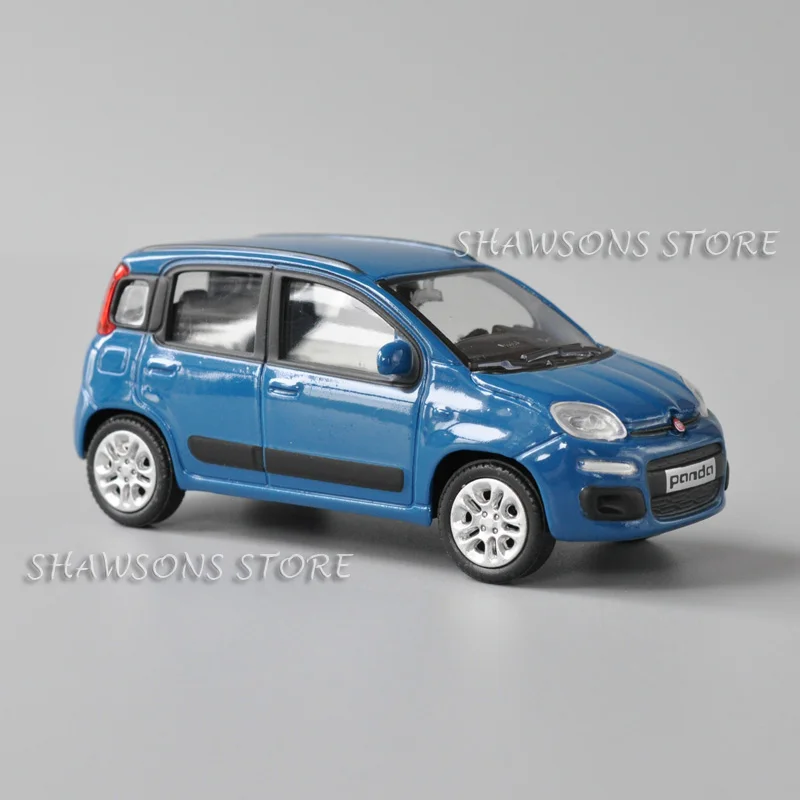 Масштаб 1:43 литая модель автомобиля игрушки Fiat Nuova Panda миниатюрная Реплика