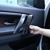 for 2020 land rover discovery sport abs carbon fiber car styling interior door handle cover sticker car interior accessories