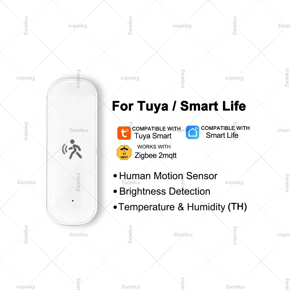

Датчик движения человека Zigbee 10 ГГц для Tuya Smart Life или Zigbee2MQTT