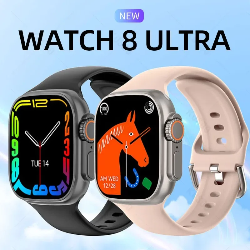 

Ultra 2022 Men Women Smartwatch Bluetooth Calls Temperature Measuring Health Monitoring Wireless Charging