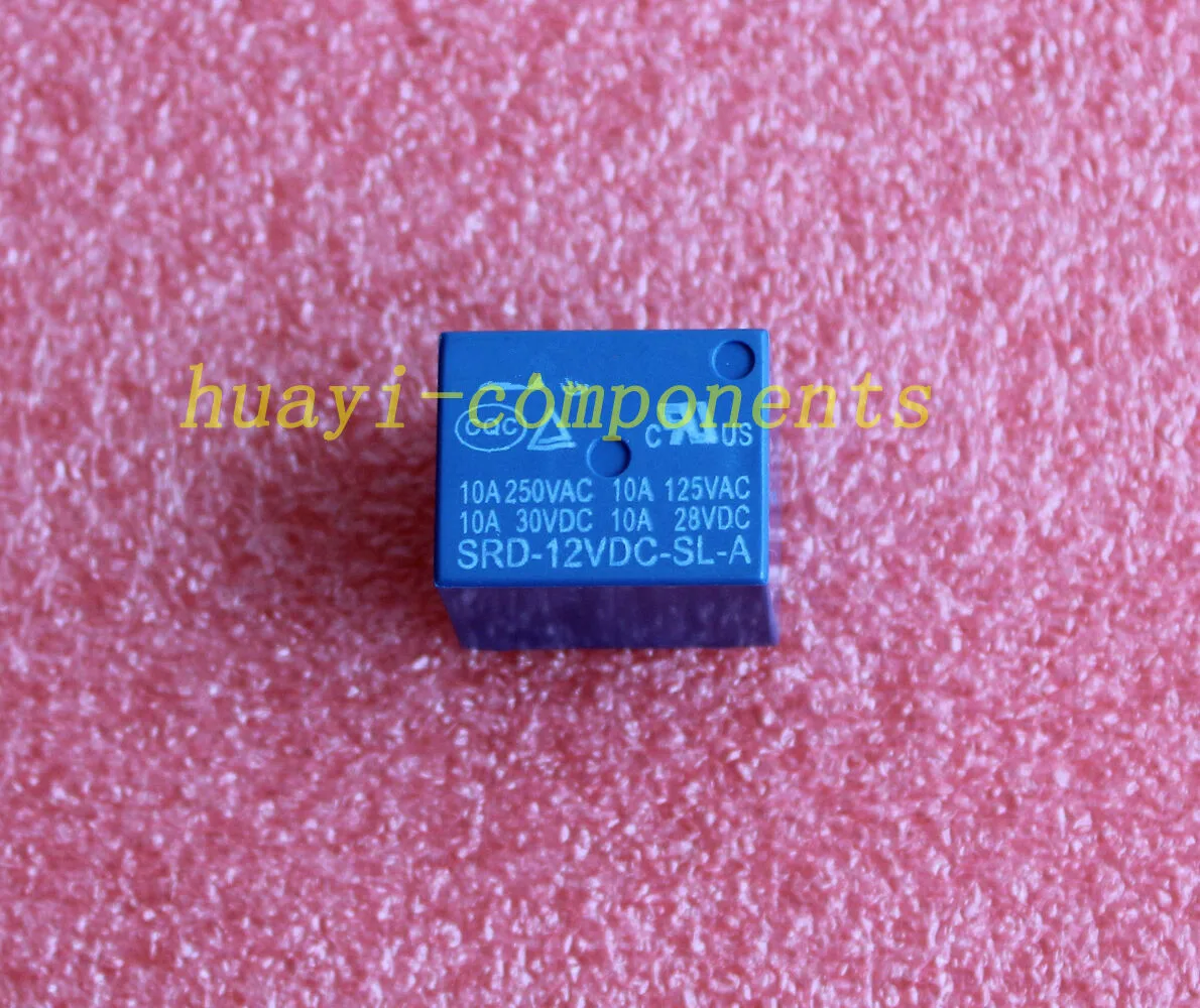 1 шт./партия реле SRD-12VDC-SL-C PCB тип 12V DC SONGLE Relay