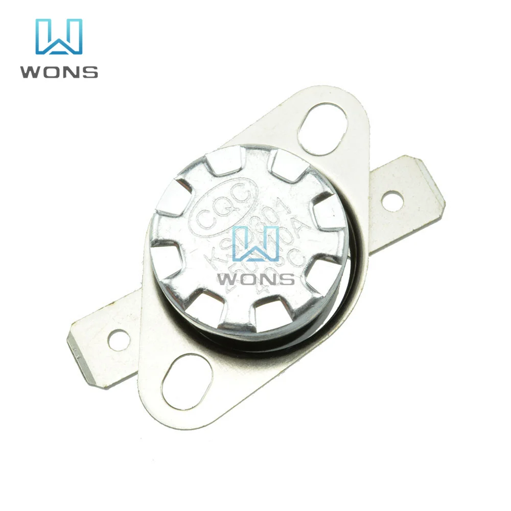 Биметаллический переключатель термостата открытый закрытый нормально KSD301