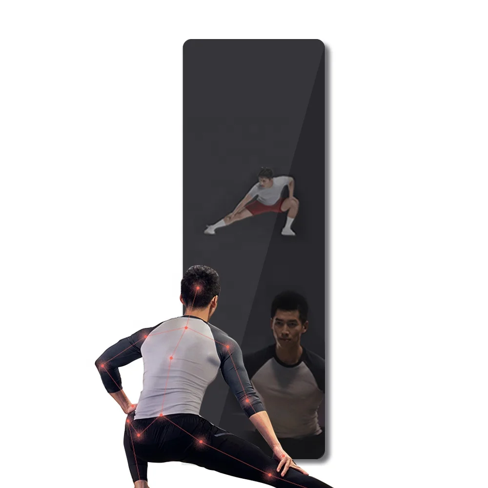 

Smart Touchable Mirror Digital Lcd Advertising Screens Indoor Fitness Work Out Mirror