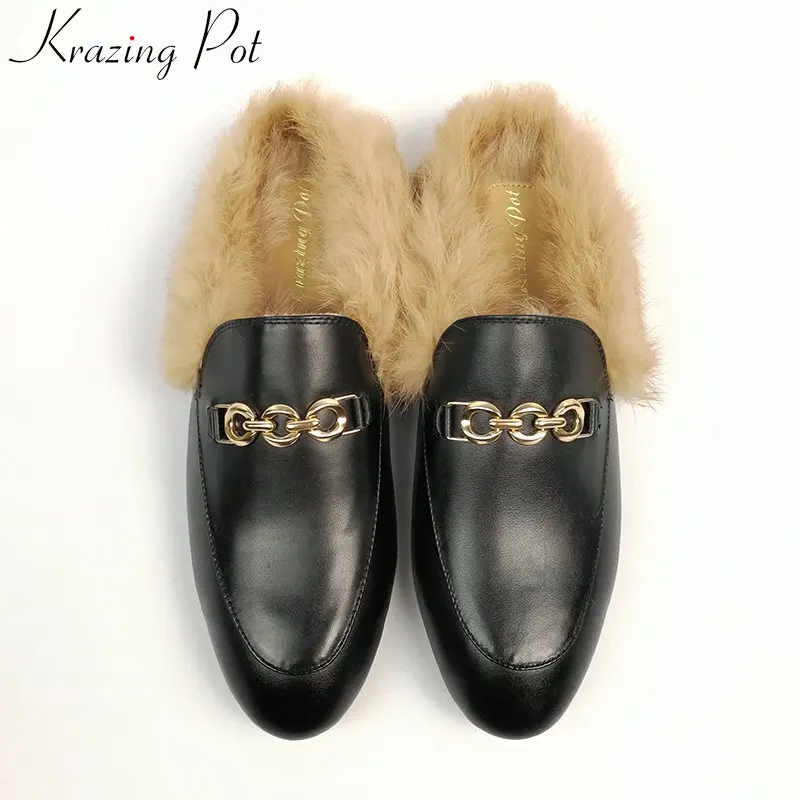 Кроссовки Krazing Pot из 2022 натуральной кожи без шнуровки на меху большие размеры