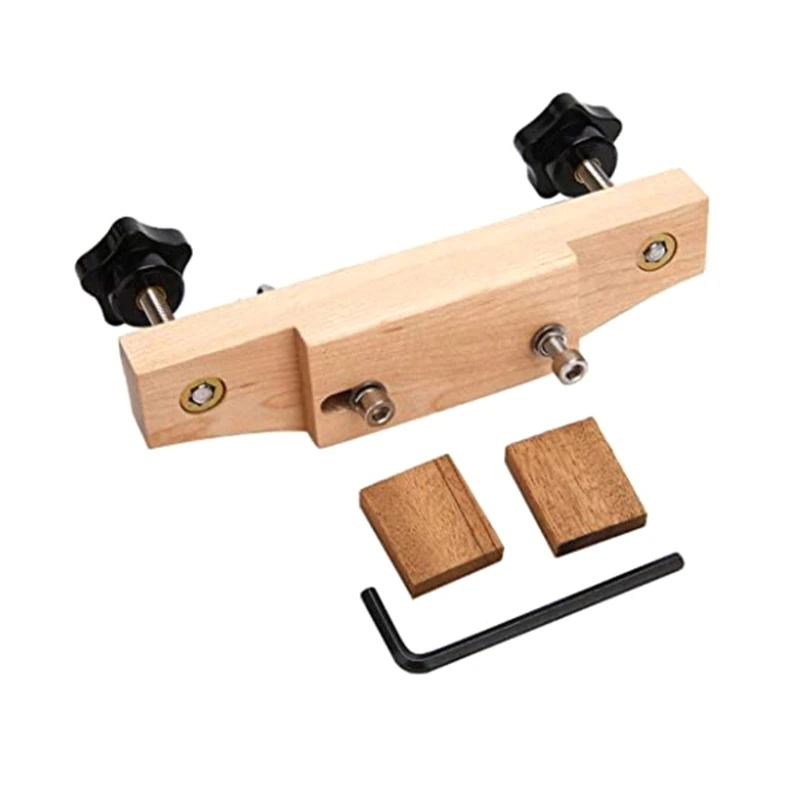 

Мостовые зажимы для гитары, практичный кленовый Струнодержатель для гитары с прокладкой в виде гаечного ключа