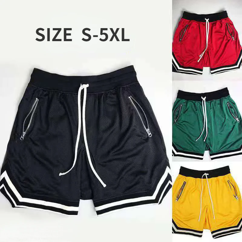 Gym Shorts Running Men Mesh Quick Dry Loose Basketball Sport Training Breathable Shorts Male Sportswear Summer Men Shorts 2023